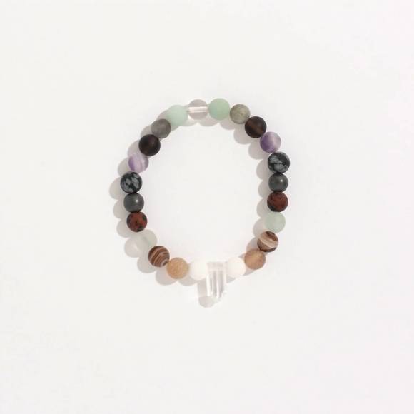 NEW GEOCENTRAL women's crystalline healing bracelet in multi - Picture 1 of 3
